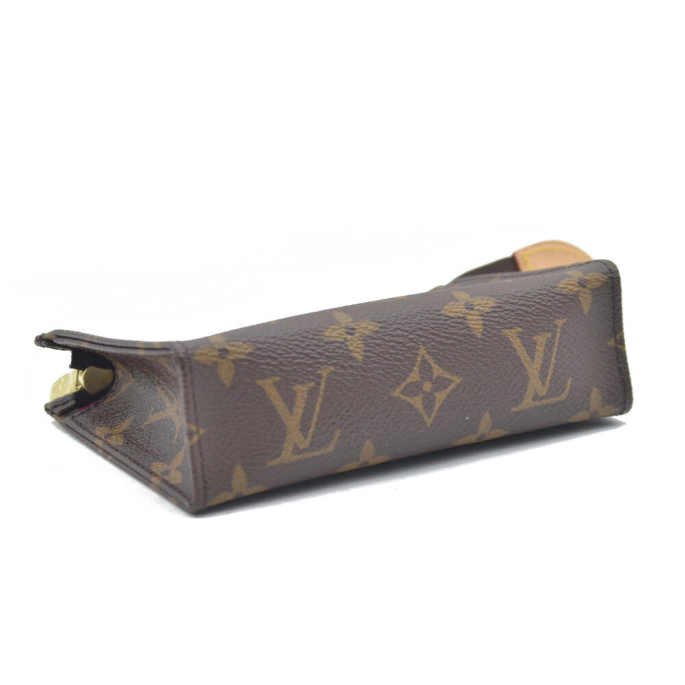 $700 Louis Vuitton Monogram Toiletry Pouch 15 Fuchsia RFID - Picture 6 of 15